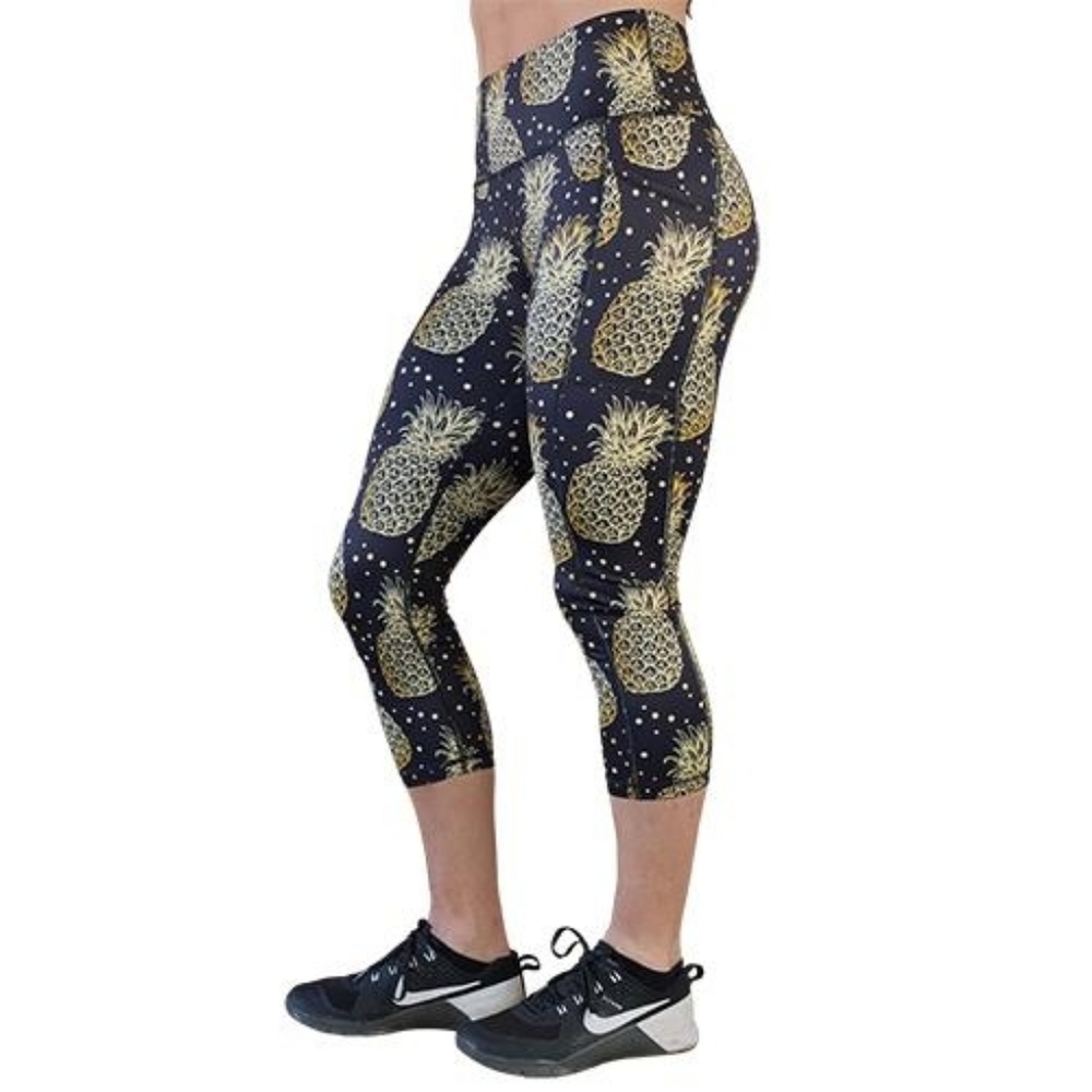 CVG Fineapple Capri-Length Leggings